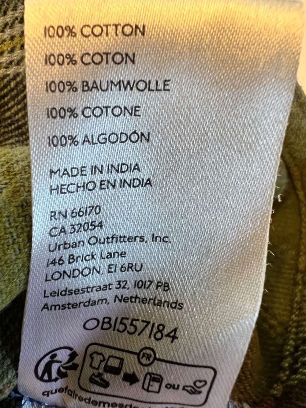 We The Free Izzie Plaid Cargo Shirt Jacket Shacket - Picture 12 of 15